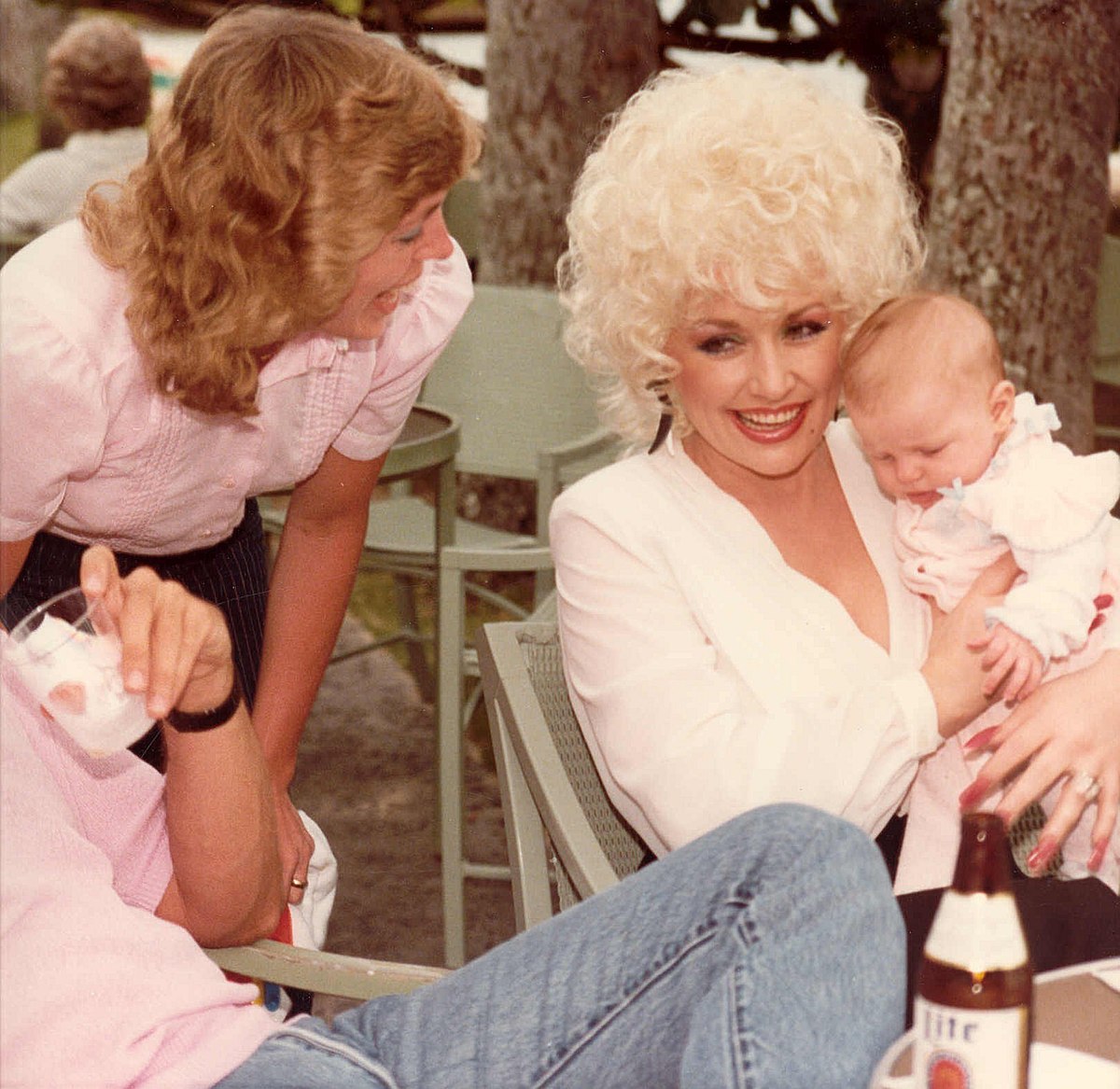 Dolly Parton in a 1983 portrait