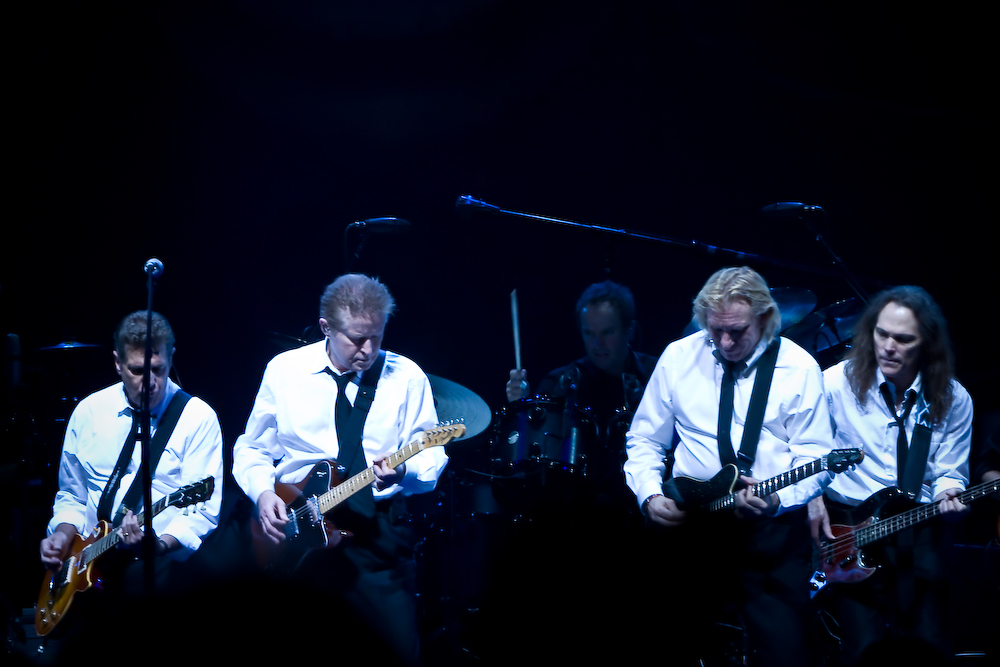The Eagles performing on their 2008 tour